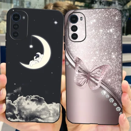 For Motorola Moto E32 Case Moto E32s Cute Fashion Painted Cover Soft Silicone Phone Case For Moto E32s MotoE32 s Back Cover Capa